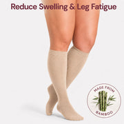 Bamboo Wide Compression Socks